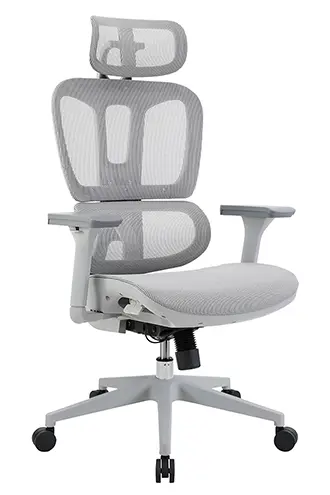 班赫主管網椅灰框