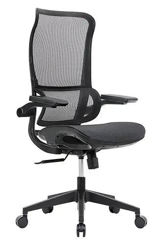 拉菲折疊手高背全網椅