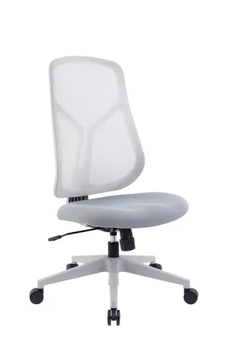 尼歐低背網椅灰框