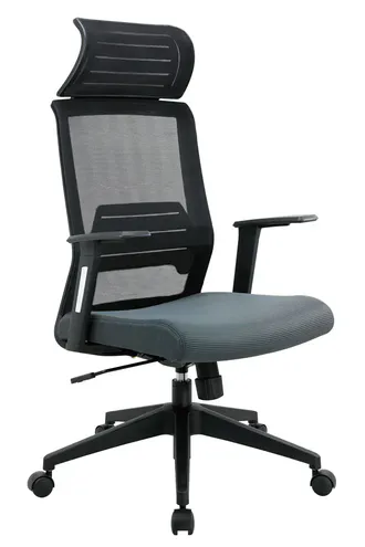 瑞愛固定手高背網椅