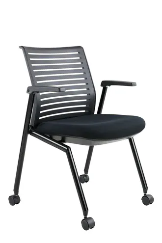 泰利沙扶手上課椅黑框