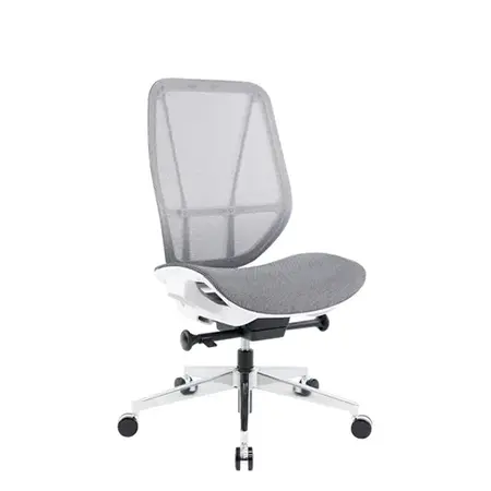 努拉網椅白框